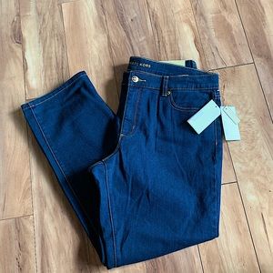 Michael Kors Blue Jeans Size 14 P Izzy Straight